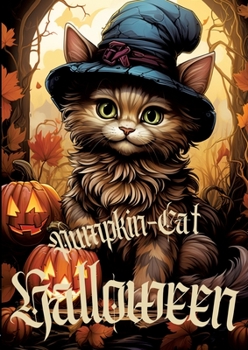 Paperback Halloween - Pumpkin-Cat: Ausmalbuch [German] Book