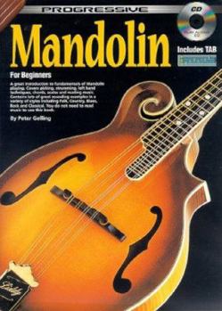Paperback Progressive Mandolin: for Beginners- A Great Introduction to Fundamentals of Mandolin Playing Book