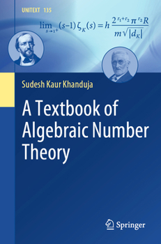 Paperback A Textbook of Algebraic Number Theory Book