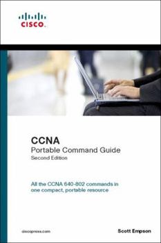 Paperback CCNA Portable Command Guide Book