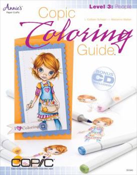 Paperback Copic Coloring Guide Level 3: People Book