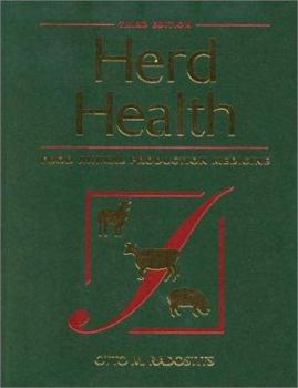 Hardcover Herd Health Food Animal Production Medicine Book