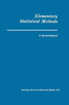 Paperback Elementary Statistical Methods Book
