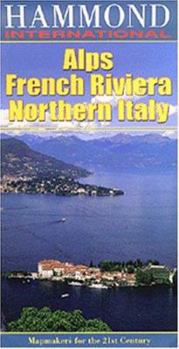 Map Alps/French Riviera//Northern Italy (International Map) Book