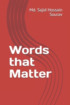 Paperback Words that Matter Book