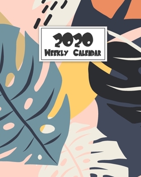 Paperback 2020 Weekly Calendar: 2020 Blank 18 Month Weekly Calendar With Space For Notes Book
