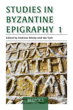 Paperback Studies in Byzantine Epigraphy 1 [Italian] Book