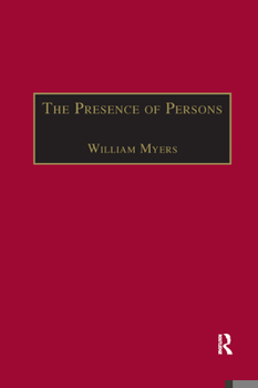 Paperback The Presence of Persons: Essays on Literature, Science and Philosophy in the Nineteenth Century Book