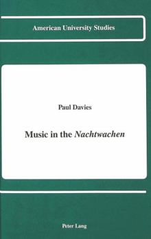 Hardcover Music in the «Nachtwachen» Book