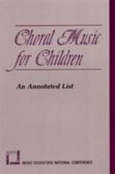 Paperback Choral Music for Children Book