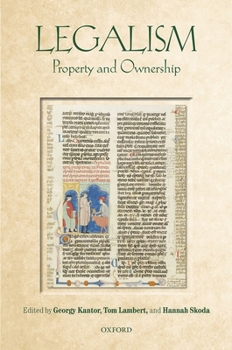Hardcover Legalism : Property and Ownership Book