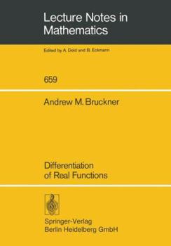 Paperback Differentiation of Real Functions Book
