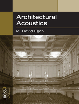 Paperback Architectural Acoustics Book