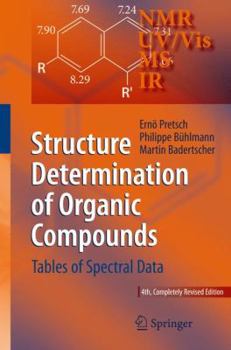 Paperback Structure Determination of Organic Compounds: Tables of Spectral Data Book