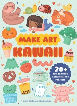 Hardcover Make Art: Kawaii Book