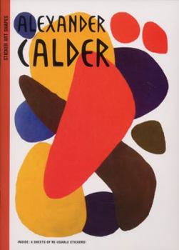 Paperback Sticker Art Shapes: Alexander Calder Book