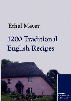 Paperback 1200 Traditional English Recipes Book