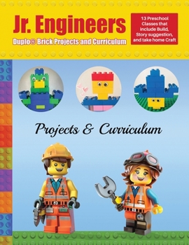Paperback Jr. Engineers Duplo(R) Brick Projects and Curriculum Book