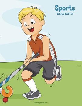 Paperback Sports Coloring Book 1 & 2 Book