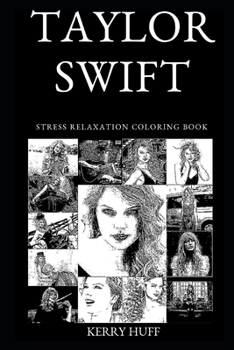 Taylor Swift Stress Relaxation Coloring Book