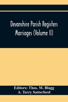 Paperback Devonshire Parish Registers. Marriages (Volume Ii) Book