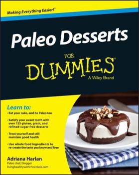 Paperback Paleo Desserts for Dummies Book