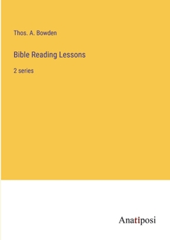 Paperback Bible Reading Lessons: 2 series Book