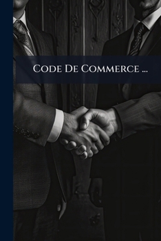 Paperback Code De Commerce ... [French] Book