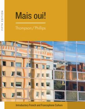 Paperback Student Activities Manual for Thompson/Phillips' Mais Oui!, 5th Book