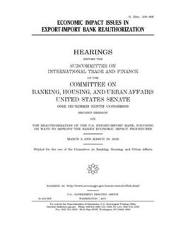 Economic impact issues in Export-Import Bank reauthorization