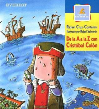 Paperback de La A A La Z Con Cristobal Colon [Spanish] Book