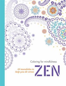 Paperback Zen: 50 Mandalas to Help You de-Stress Book