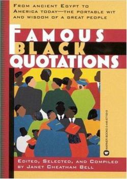 Paperback Famous Black Quotations Book