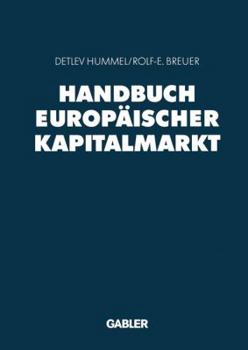 Paperback Handbuch Europäischer Kapitalmarkt [German] Book