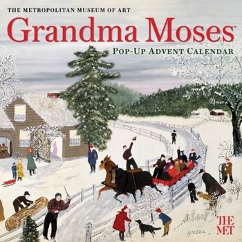 Calendar Grandma Moses Pop-Up Advent Calendar Book
