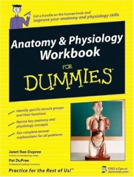 Paperback Anatomy & Physiology Workbook for Dummies Book