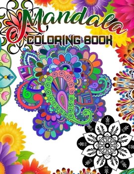 Paperback Mandala Coloring Book: 50 beautiful and detailed mandalas to color for hours of relaxing fun, stress relief and creative expressio Book