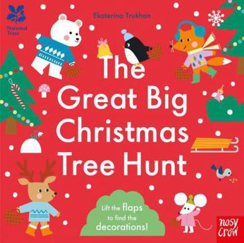 Paperback National Trust: The Great Big Christmas Tree Hunt Book