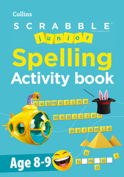 Paperback SCRABBLE™ Junior Spelling Activity Book Age 8-9 Book
