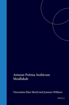Hardcover Antarae Poëma Arabicum Moallakah [Latin] Book
