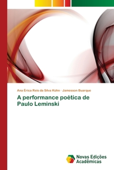 Paperback A performance poética de Paulo Leminski [Portuguese] Book