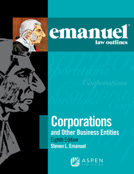 Paperback Emanuel Law Outlines for Corporations Book