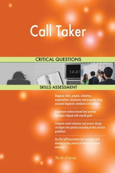 Paperback Call Taker Critical Questions Skills Assessment Book