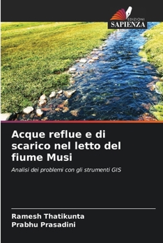 Paperback Acque reflue e di scarico nel letto del fiume Musi [Italian] Book