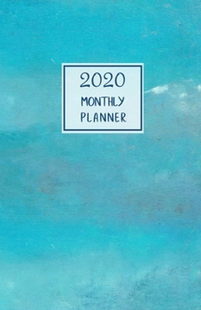 Paperback 2020 Monthly Planner: Portable. Month on 2 pages followed by six Notes pages. Monthly layout Includes To-do section. 8.5"x 5.5". Fits in pur Book