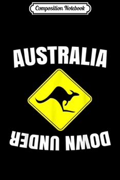 Paperback Composition Notebook: Australia Kangaroo Australian Souvenir Journal/Notebook Blank Lined Ruled 6x9 100 Pages Book