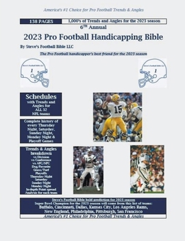 Paperback 2023 Pro Football Handicapping Bible Book