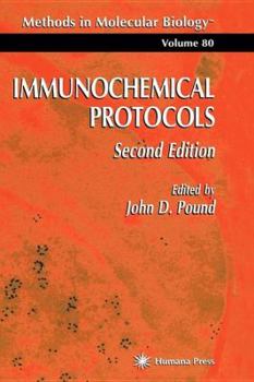 Paperback Immunochemical Protocols (Methods in Molecular Biology) Book