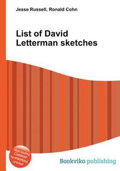 Paperback List of David Letterman Sketches Book