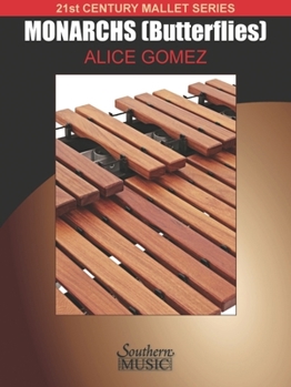 Paperback Monarchs (Butterflies): For Solo Marimba Book